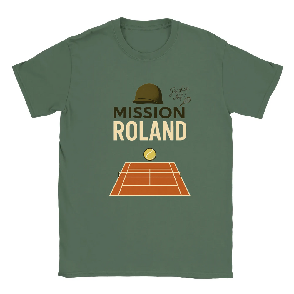 Image Military de Mission Roland Tennis Tshirt 6