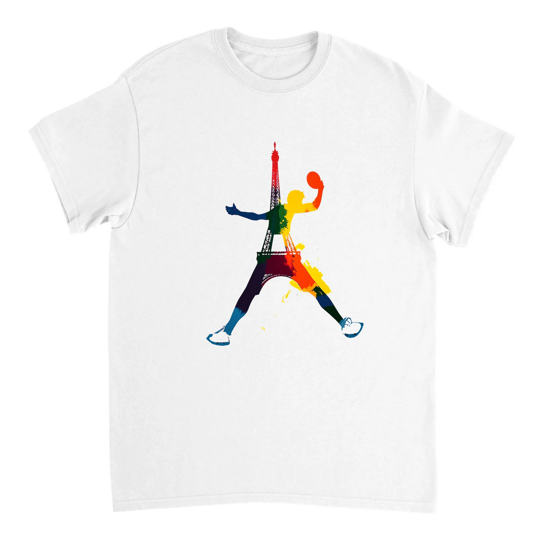 T-shirt T - shirt unique thème tennis table passionnés style performance amour sport mode -vous court coton qualité confort