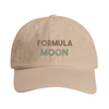 Vintage izšūta cepure ar Formula 1 Moon dizainu, zems profils, ikdienišķs