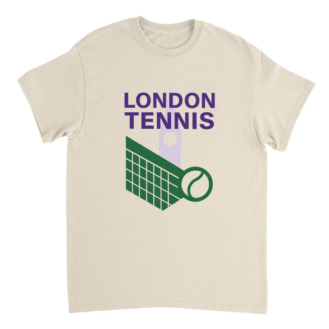 ロンドンテニスTシャツは、スポーツとファッションを愛する人々に最適なスタイリッシュなデザインです。サイズはSからXXLまで揃っています。