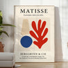 vibrant elegance Matisse poster iconic Papiers Découpés stunning gray orange tones wall art addition framed prints essence Henri space A4 cm A0