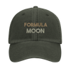 Cappellino vintage Formula 1 Moon con design ricamato, realizzato in cotone lavato al 100%, con visiera pre-curvata e chiusur