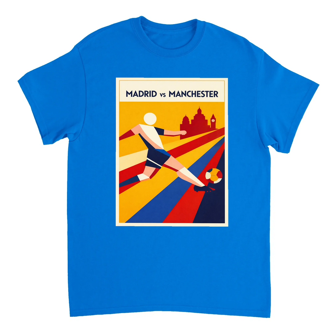 T-shirt passion Madrid football vibrant t shirt stunning design spirit city match days casual outings tee fan team style today sizes S M L XL XXL