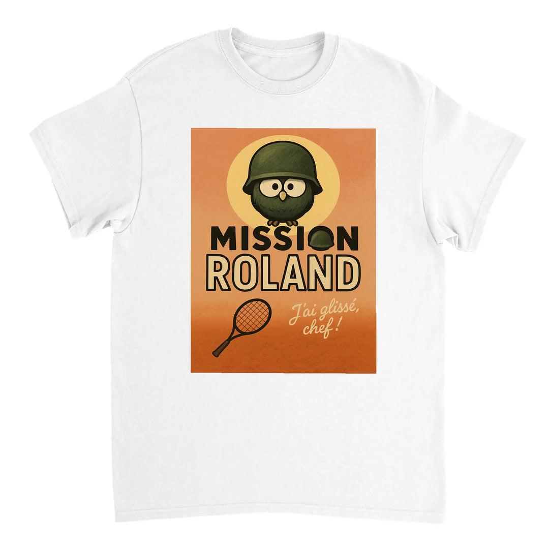 T-shirt T - shirt exclusif Roland Tennis 3 parfait tous passionnés unique confort style idéal amour sport court maintenant sensation disponibles S M L XL XXL