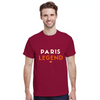T-shirt T - shirt exclusif Tennis Paris Legend parfait passionnés style design unique esprit légendaire occasion le tailles S M L XL XXL