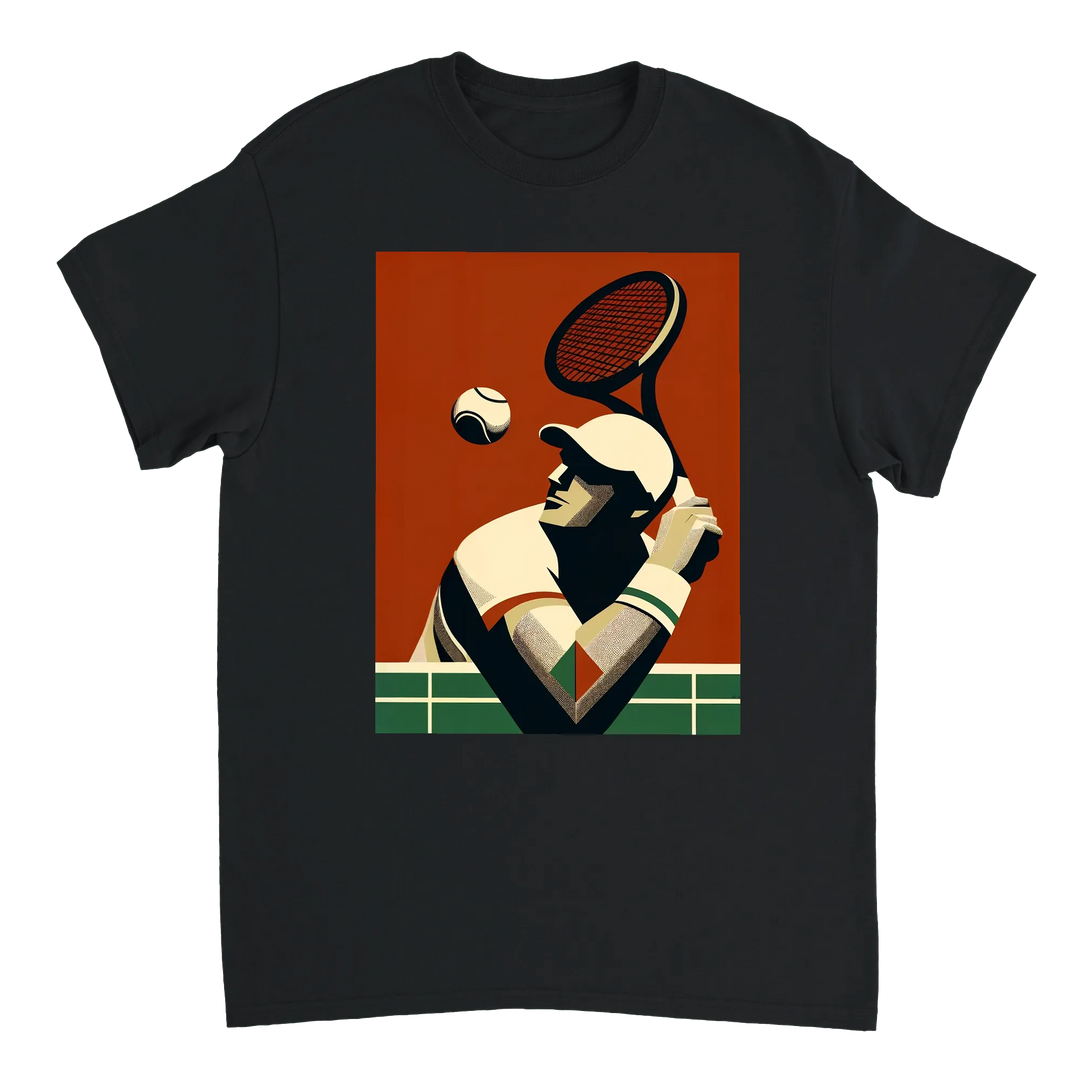 T-shirt T - shirt unique tennis passion sport un design moderne dynamique matches sorties incontournable maintenant style dure coton première qualité une tenue longue durée