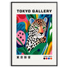 captivating Leopard Yayoi Kusama 3 poster vibrant orange white hues unique art piece bold patterns modern design perfect space sophistication decor artwork unframed formats