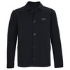 style New York Tennis Embroidered Jacket durable organic cotton twill elegant unisex chic chest embroidery handy patch side pockets convenience wear occasion