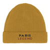 Image Mustard de Beanie Tennis Paris Legend  3 - Cotton Bio, Embroidered Design