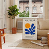 vibrant artistry space Henri Matisse poster stunning Papiers Découpés 17 design white orange art lovers print touch creativity room