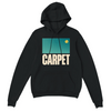  Carpet un sweat capuche épais confortable 50 % coton polyester une doublée cordon serrage poche ventrale poignets tricot côtelé parfait tous modèle unisexe douceur inégalée