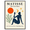 space stunning Henri Matisse poster iconic Papiers Découpés design black white wall art timeless elegance modern flair enthusiasts decor lovers A4 cm A0 formats
