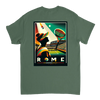 Image Military de Roma Tennis Tshirt  [color:military] [view:back]