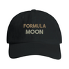 Gorra vintage bordada con motivo luna Formula 1, perfil bajo sin estructura