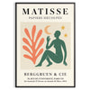 touch artistic elegance space Henri Matisse poster iconic papiers découpés vibrant white orange hues print essence cut art sizes A4 cm A0
