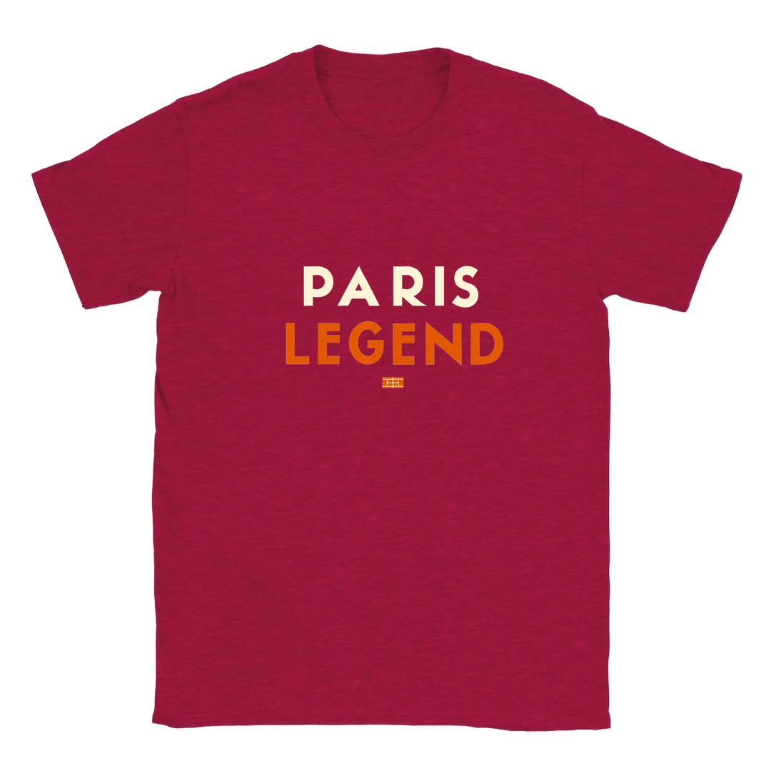Image Red de Tshirt Tennis Paris Legend