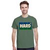 T-shirt Hard Tennis 3, design dinamico che esprime l'intensità del tennis, ideale per giocatori e appassionati. Comfort e sti