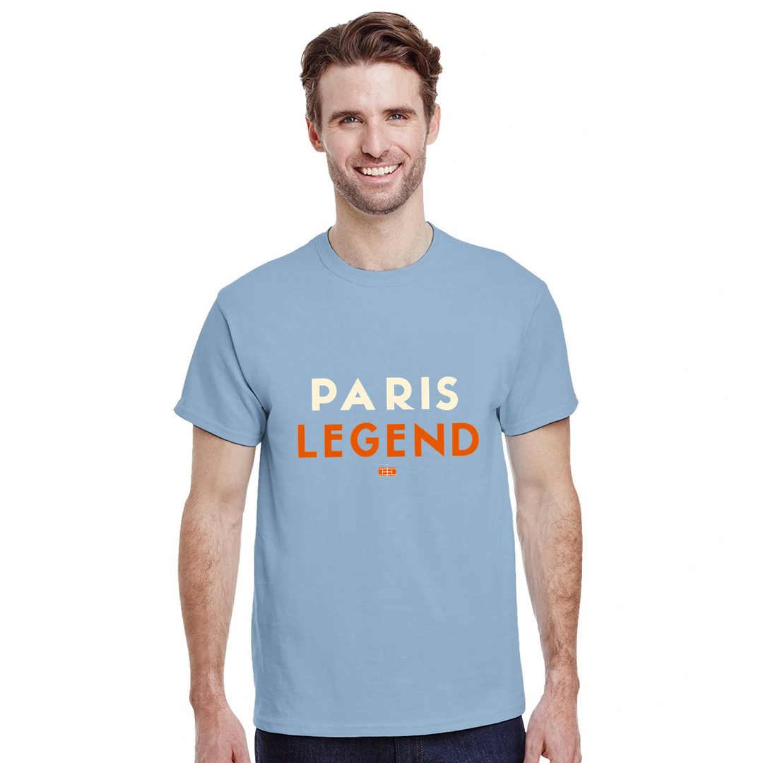 T-shirt T - shirt exclusif Tennis Paris Legend parfait passionnés style design unique esprit légendaire occasion le tailles S M L XL XXL
