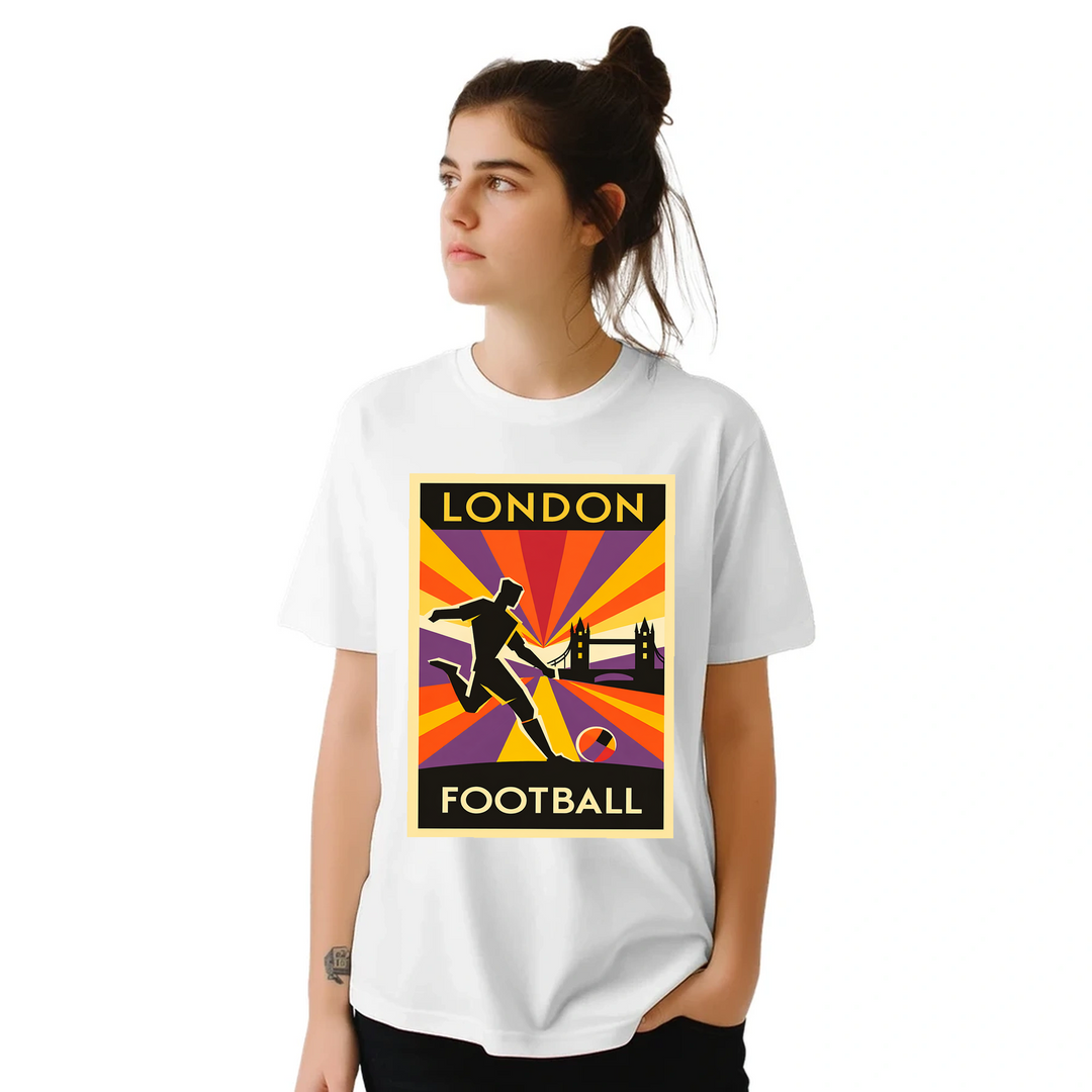 Stylisches T-Shirt, das deine Leidenschaft für Londoner Fußball zeigt. Ideal für Spieltage oder Freizeit, aus weichem, atmung