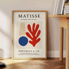 vibrant elegance Matisse poster iconic Papiers Découpés stunning gray orange tones wall art addition framed prints essence Henri space A4 cm A0
