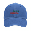 Image Blue de Vintage Cap Paris Handball - Embroidered Design