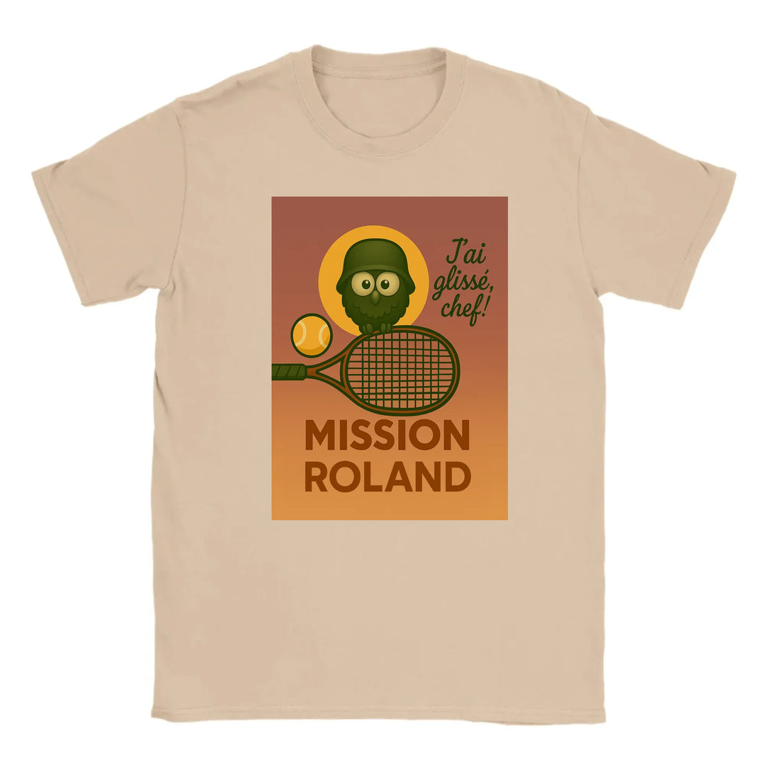 Image Natural de Mission Roland Tennis Tshirt