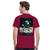 T-shirt Tennis Moon con design unico che unisce la passione per il tennis e il fascino celestiale, ideale per partite o uscit