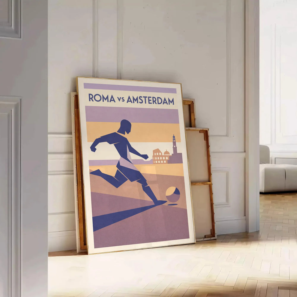 Image supplémentaire de Rome Italy Football Poster