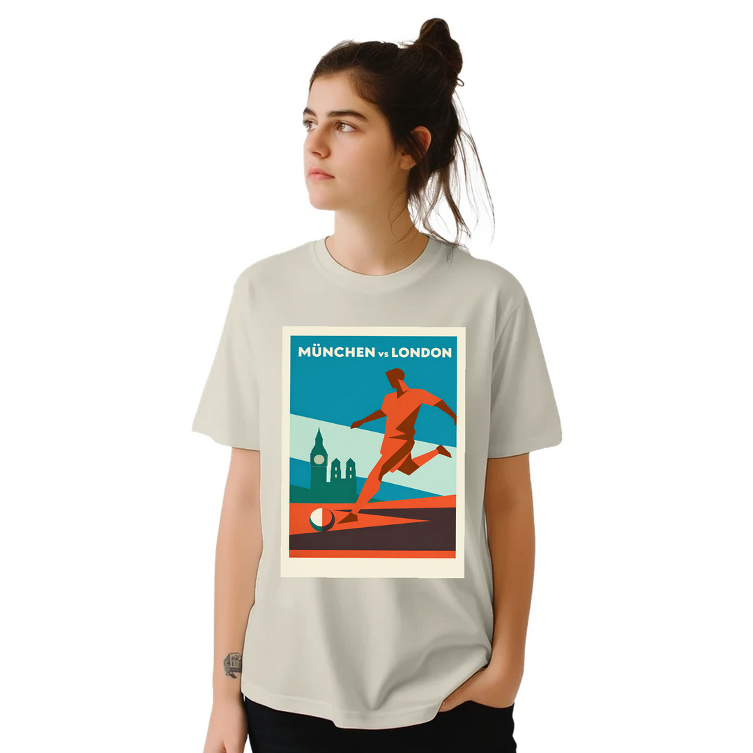 T-shirt love Munich legendary football scene stylish Germany T shirt comfort tee perfect matches casual outings yours today passion sizes available M L XL XXL