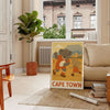  rugby vintage esprit Cape Town design unique Kid Elephant passionnés une touche originalité intérieur Acheter affiche 50x70 cm note sportive déco A4 A0