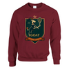 Maglione Tennis GOAT Nole, unisex, in cotone e poliestere, morbido e resistente, taglio classico e confortevole