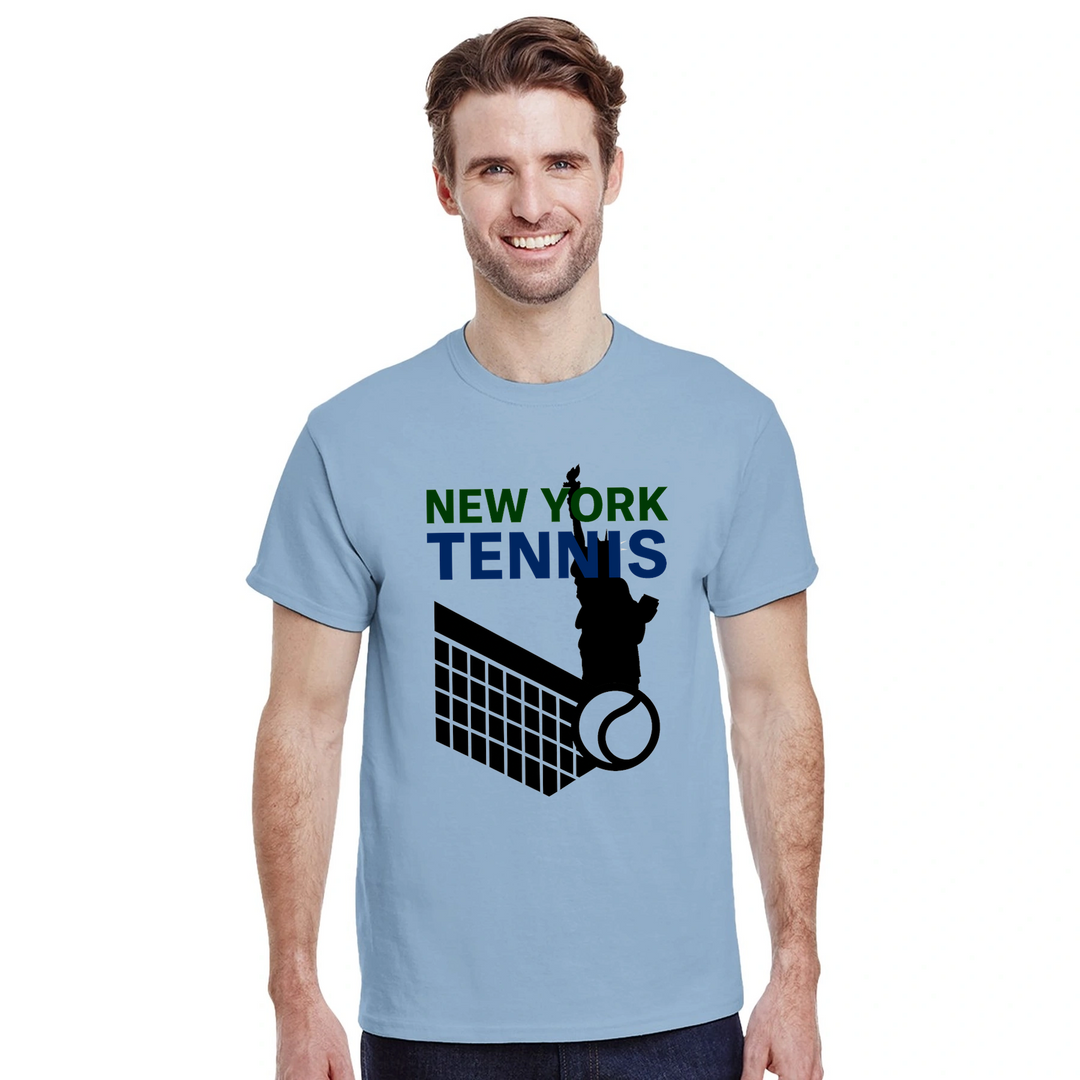 Image Light Blue de New York Tennis Tshirt 8 [color:light-blue] [view:front]