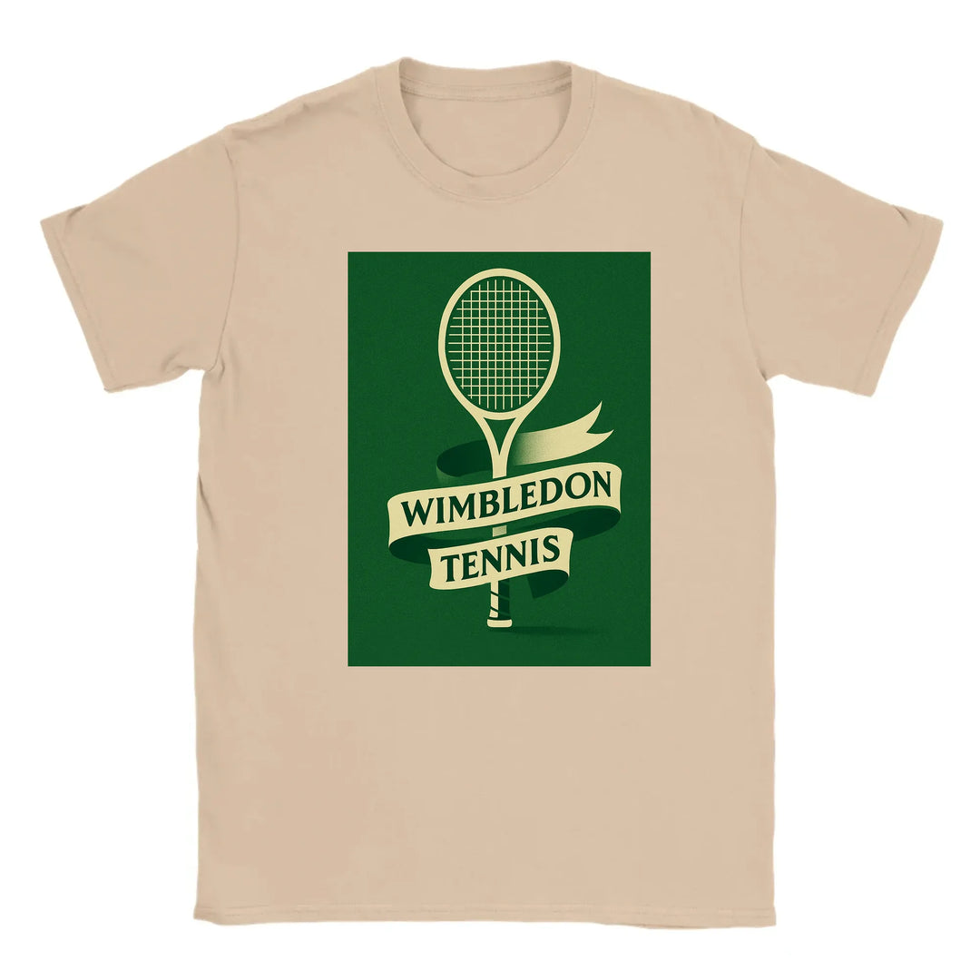 Image Natural de Wimbledon Tennis Tshirt