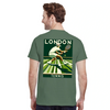 Koszulka tenisowa London z unikalnym wzorem, idealna dla fanów tenisa. Dostępna w rozmiarach S, M, L, XL, XXL