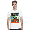 T-shirt T - shirt basket style urbain passion sport look design unique esprit NYC vôtre amour basketball douceur coton naturel