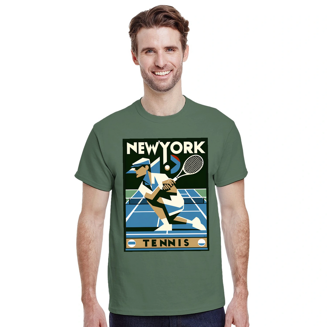 ニューヨークテニスTシャツは、アスリートやファンに最適なスタイルを提供します。快適さとファッションを兼ね備えたデザインで、テニスへの愛を表現しましょう。サイズはS、M、L、XL、XXLから選べます。