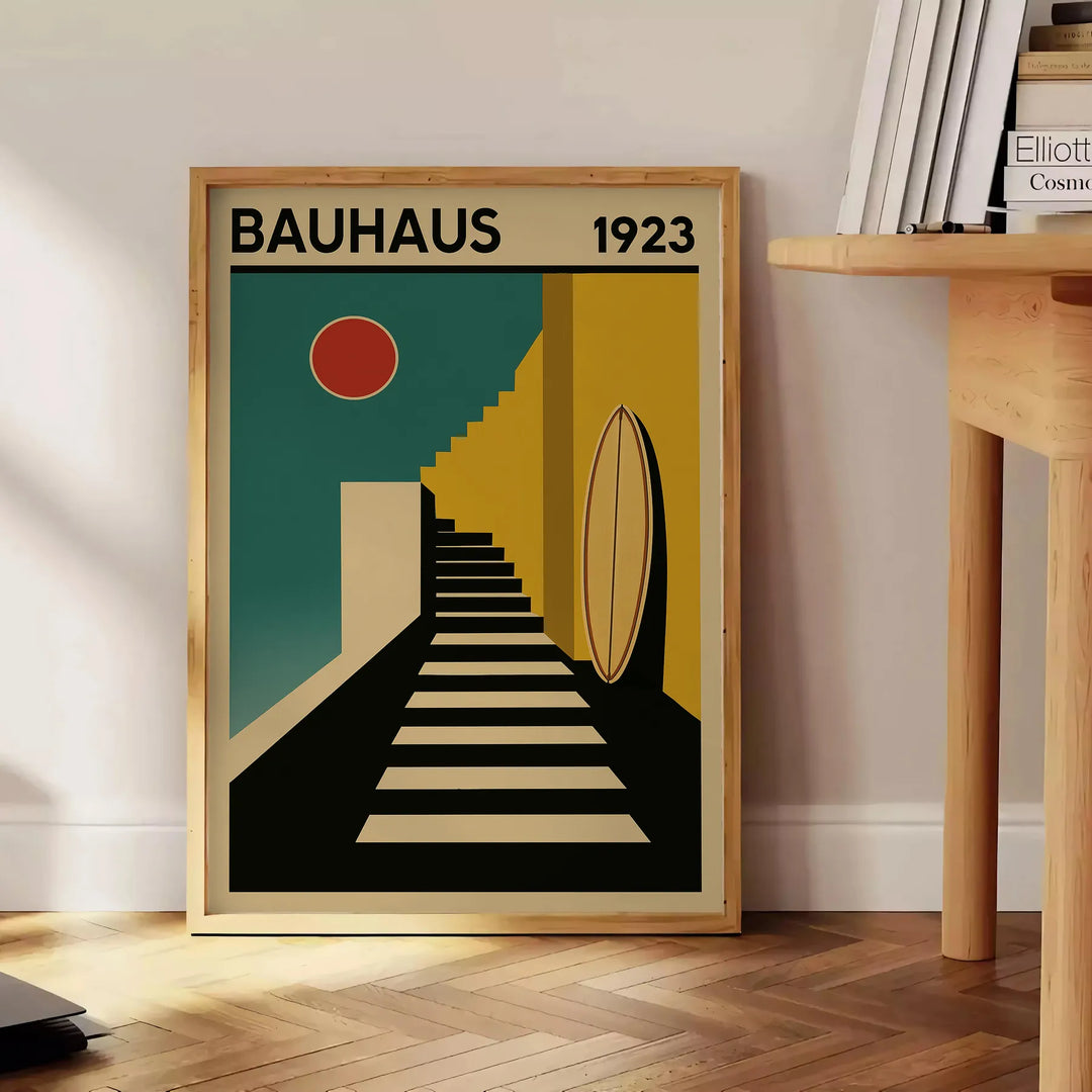 ヴィンテージ バウハウス ポスター - サーフスクール バウハウス ヴィンテージ バウハウス ポスター - サーフスクール バウハウス