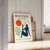 space stunning Henri Matisse poster iconic Papiers Découpés design black white wall art timeless elegance modern flair enthusiasts decor lovers A4 cm A0 formats