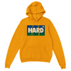 Sudadera Hard Tennis 3, cómoda y gruesa, mezcla de 50% algodón y 50% poliéster, con capucha forrada y puños acanalados
