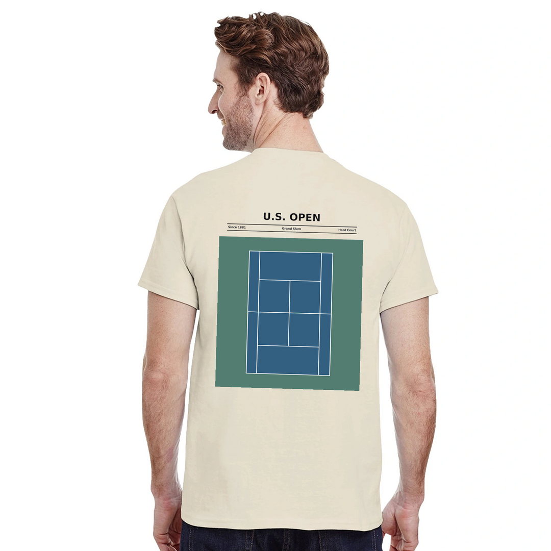 T-shirt game day style US Open Tennis T shirt fans players tee dynamic design spirit tournament stands serve ultimate comfort quality cotton