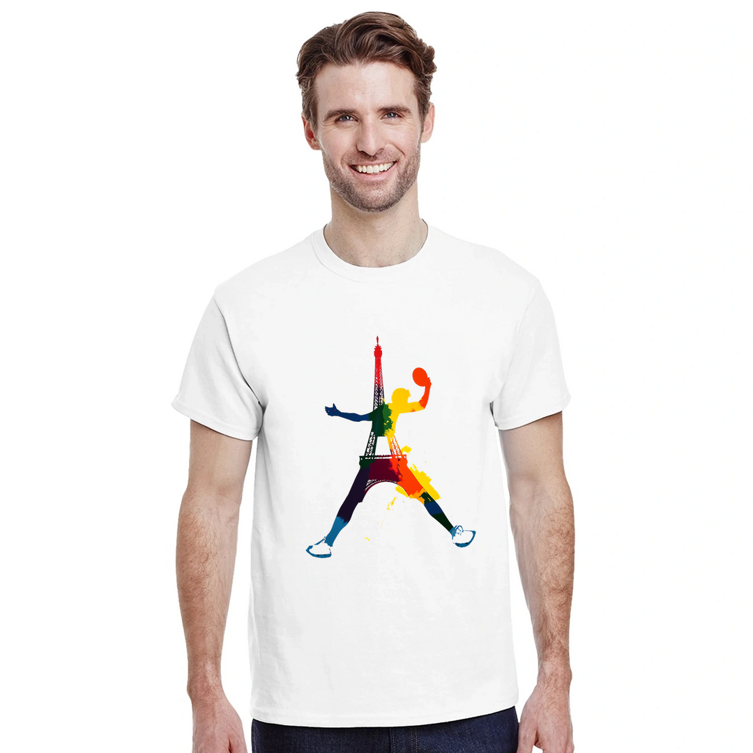 T-shirt T - shirt unique thème tennis table passionnés style performance amour sport mode -vous court coton qualité confort