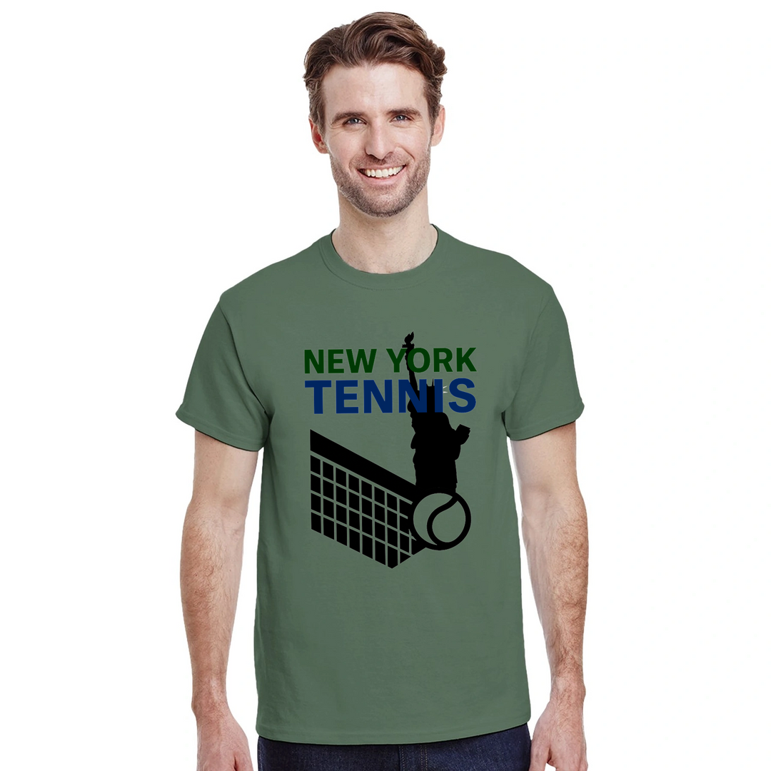 T-shirt game New York Tennis 8 T shirt stylish tee vibrant spirit NYC love soft breathable fabric perfect court today passion style sizes S M L XL XXL