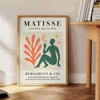 touch artistic elegance space Henri Matisse poster iconic papiers découpés vibrant white orange hues print essence cut art sizes A4 cm A0