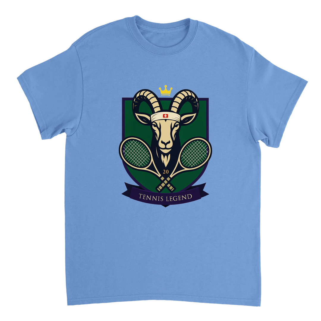 T-shirt med design som hyllar tennislegenden Roger Federer, perfekt för fans och spelare. Finns i storlekar S till XXL