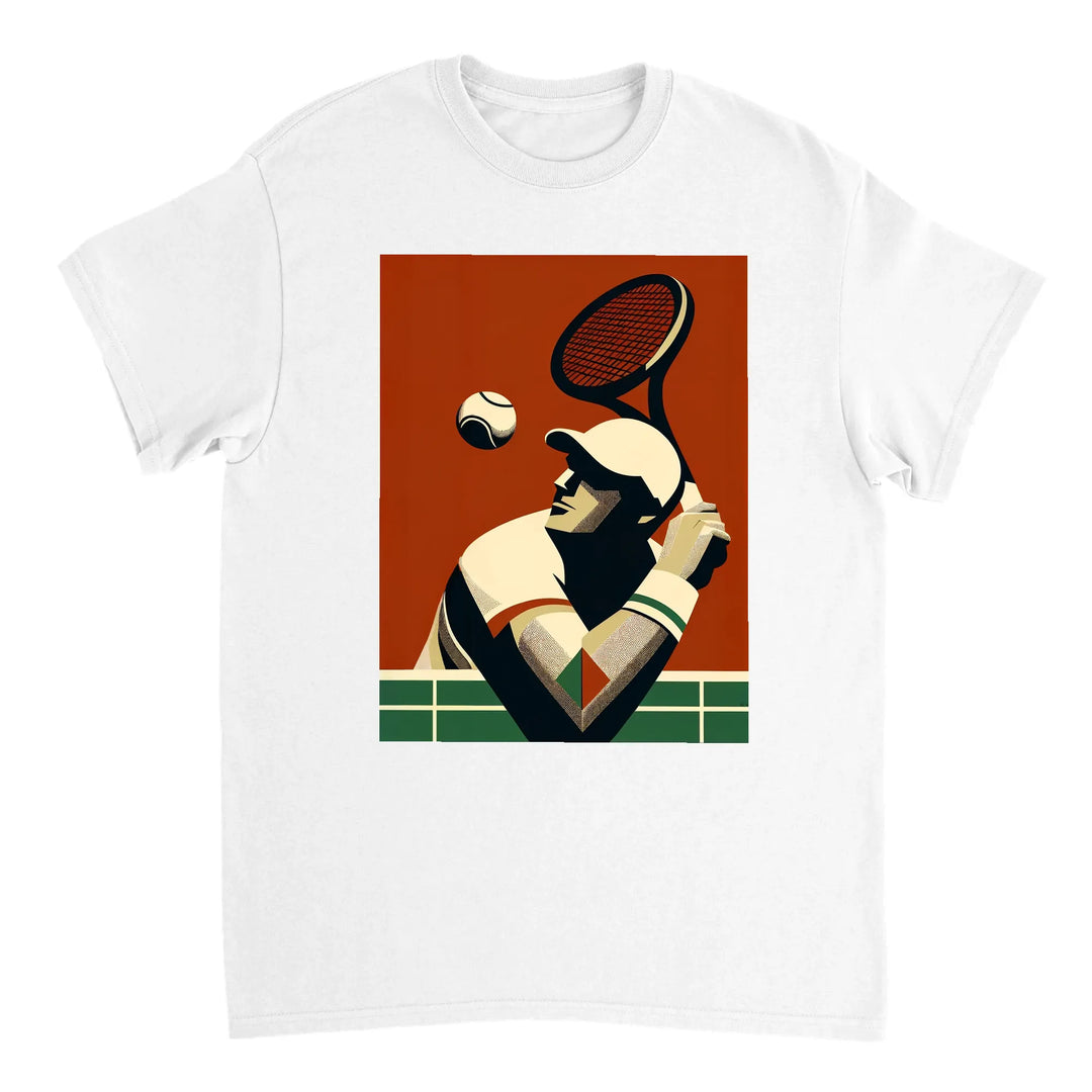 T-shirt T - shirt unique tennis passion sport un design moderne dynamique matches sorties incontournable maintenant style dure coton première qualité une tenue longue durée