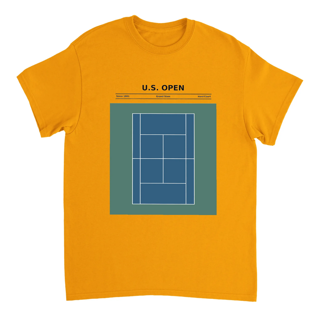 Camiseta temática del US Open, perfecta para los amantes del tenis. Confeccionada en algodón suave y transpirable, ideal para