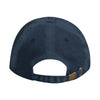 casual style Milano Sanremo Embroidered Cap 100 % cotton vintage dad low profile unstructured crown pre - curved visor comfort stitched ventilation eyelets fabric strap brass effect buckle