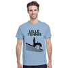 Image Light Blue de Lille Tennis Tshirt [color:light-blue] [view:front]
