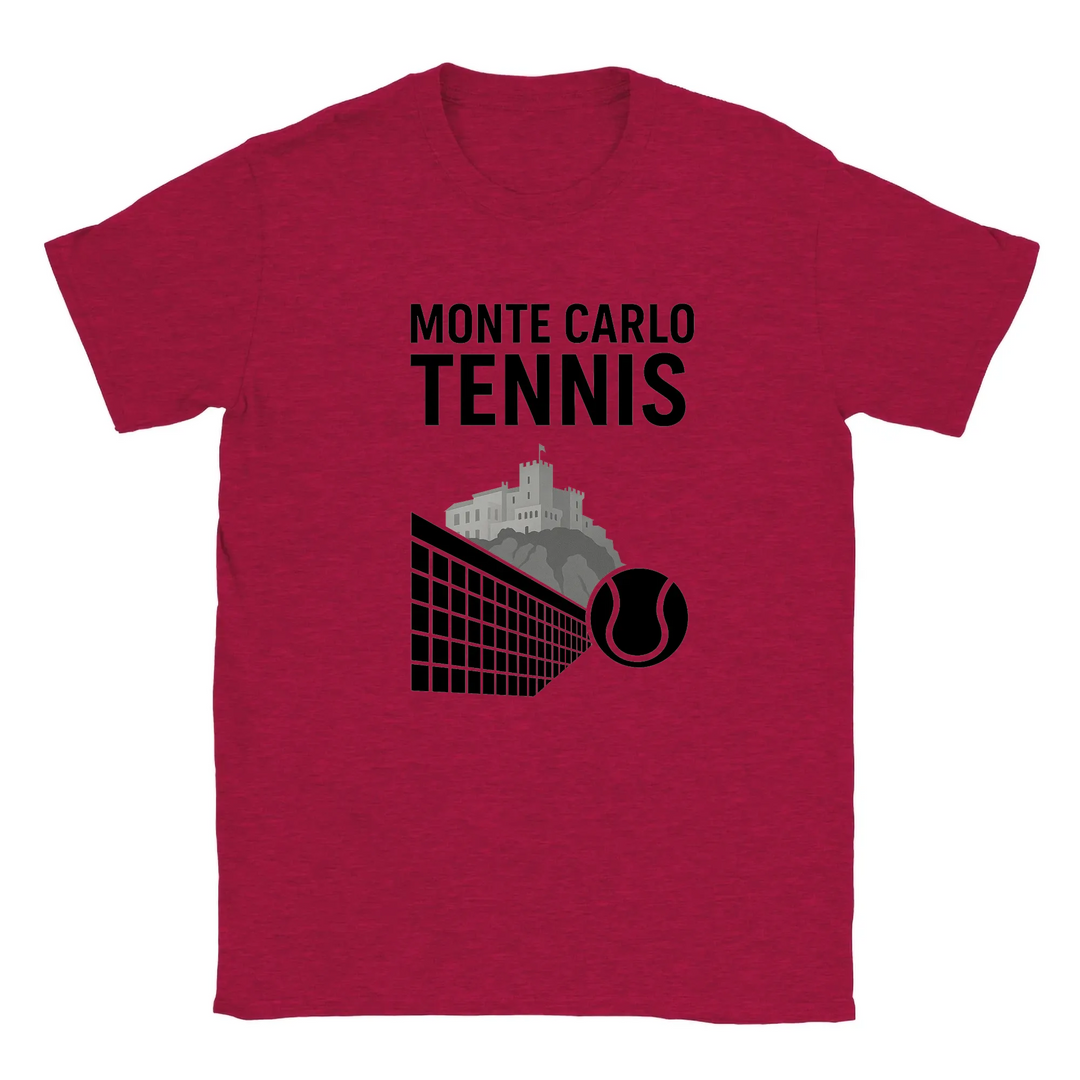 Image Red de Monte Carlo Tennis Tshirt 1
