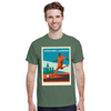 Image Military de Munich Germany Football Tshirt [color:military] [view:front]